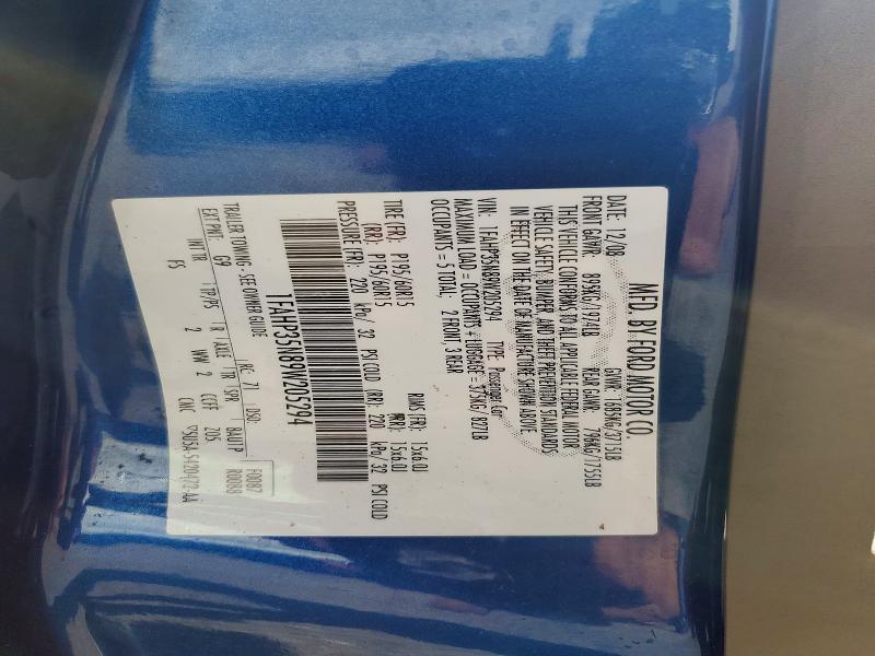 Aukcja sprzedaży 2009 Ford Focus, vin: 1FAHP35N89W205294, numer aukcji: 57710736