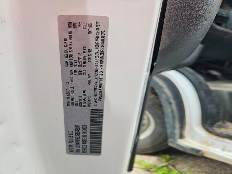 Продаж на аукціоні авто 2025 Ram Promaster 3500, vin: 3C6MRVHG3SE546007, номер лоту: 57034766