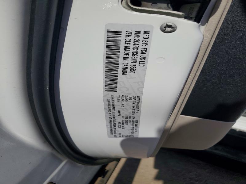 Продажа на аукционе авто 2022 Chrysler Voyager, vin: 2C4RC1CG8NR186655, номер лота: 55514916
