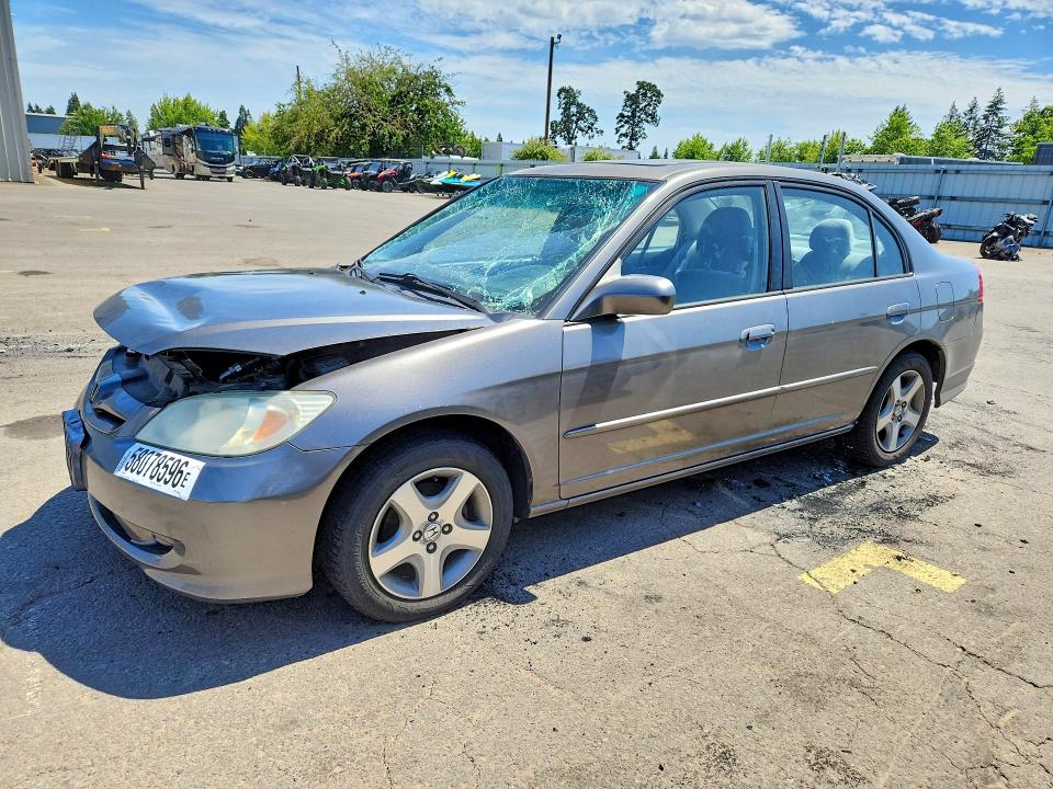 Продаж на аукціоні авто 2004 Honda Civic, vin: 2HGES26754H549342, номер лоту: 58078596