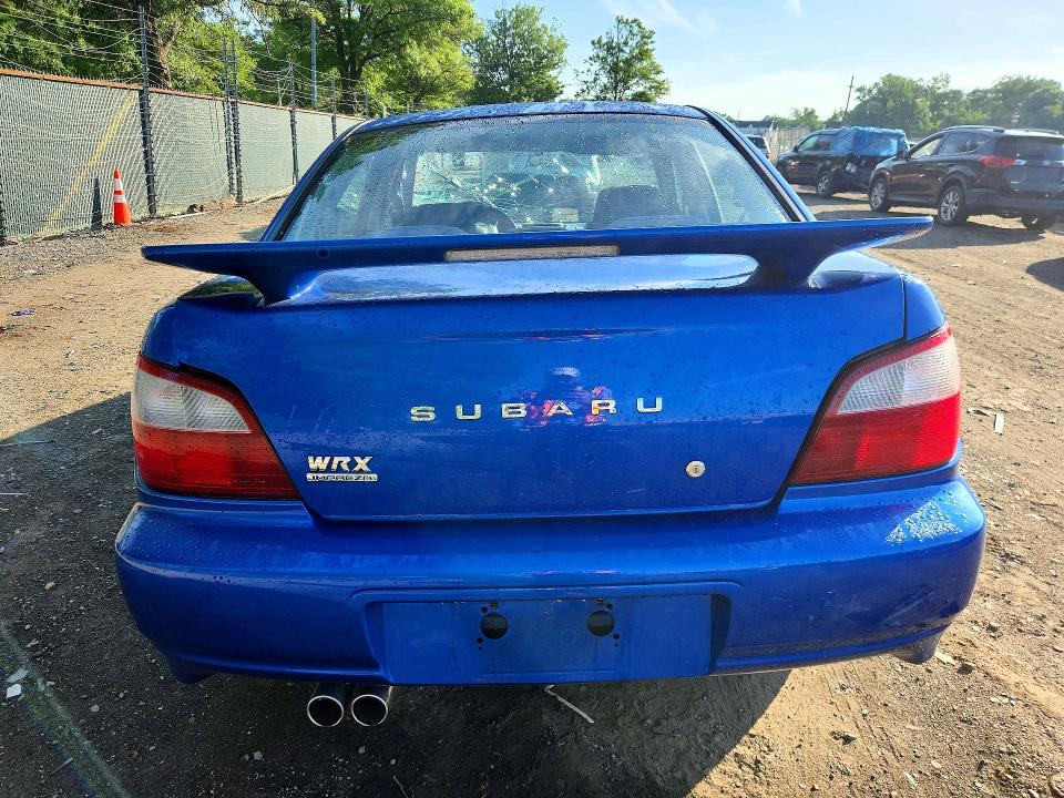 57148466 :رقم المزاد ، JF1GD296X2H513515 vin ، 2002 Subaru Impreza مزاد بيع