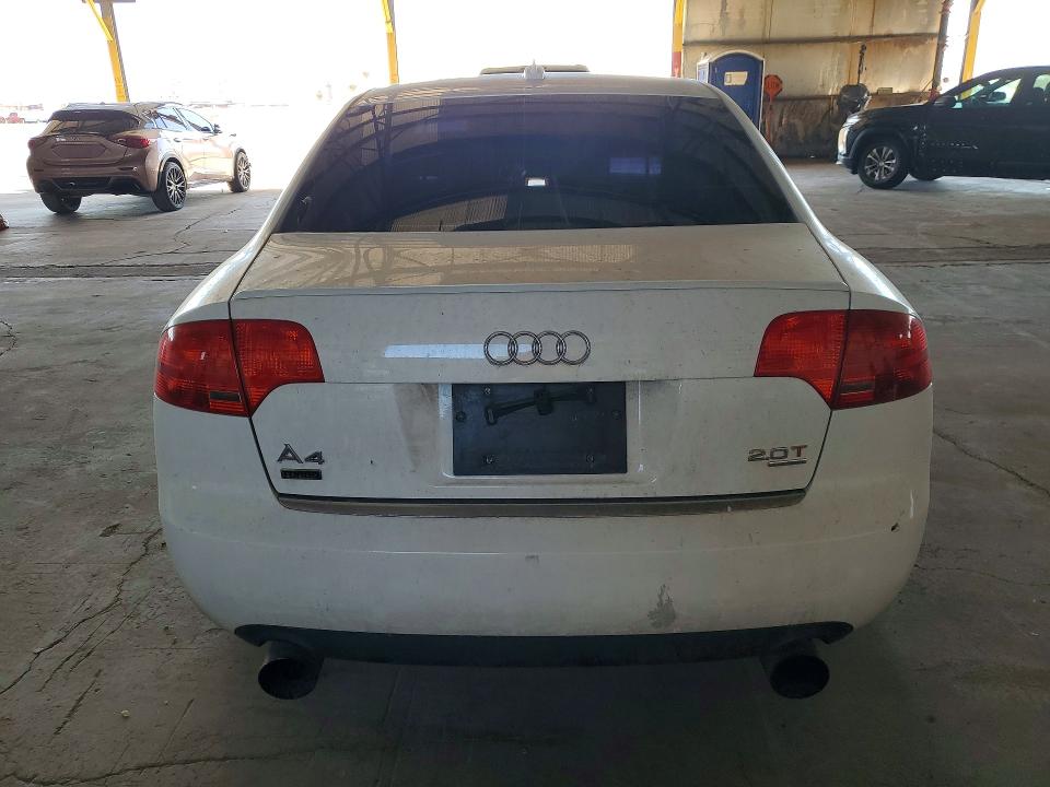 55694286 :رقم المزاد ، WAUDF78E96A180300 vin ، 2006 Audi A4 مزاد بيع