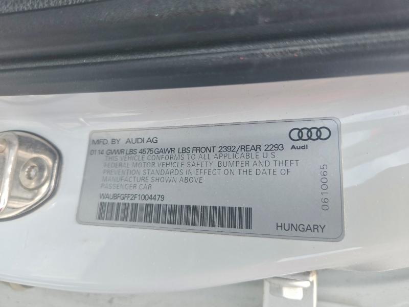 Продаж на аукціоні авто 2015 Audi A3, vin: WAUBFGFF2F1004479, номер лоту: 58568286