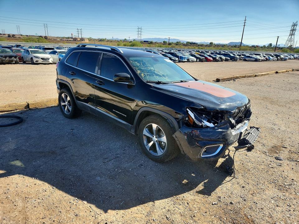 Продажа на аукционе авто 2019 Jeep Cherokee, vin: 1C4PJMDX6KD435207, номер лота: 57432586
