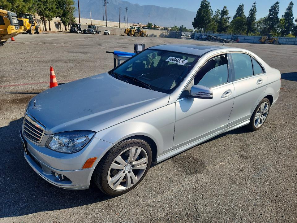2011 Mercedes-benz C მანქანა იყიდება აუქციონზე, vin: WDDGF5EB4BA523965, აუქციონის ნომერი: 58044366