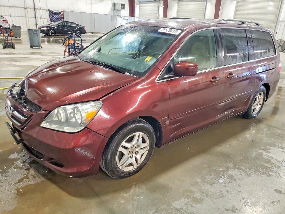 58578016 :رقم المزاد ، 5FNRL38417B061652 vin ، 2007 Honda Odyssey مزاد بيع