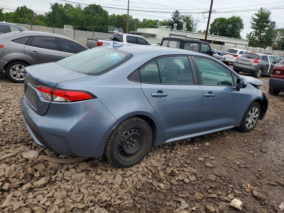 Продаж на аукціоні авто 2021 Toyota Corolla, vin: 5YFEPMAE4MP253904, номер лоту: 57714616