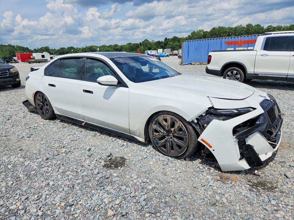 2023 Bmw 740 მანქანა იყიდება აუქციონზე, vin: WBA23EH00PCM83190, აუქციონის ნომერი: 57411846