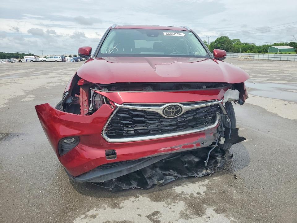 55867526 :رقم المزاد ، 5TDDZRBHXLS055202 vin ، 2020 Toyota Highlander مزاد بيع