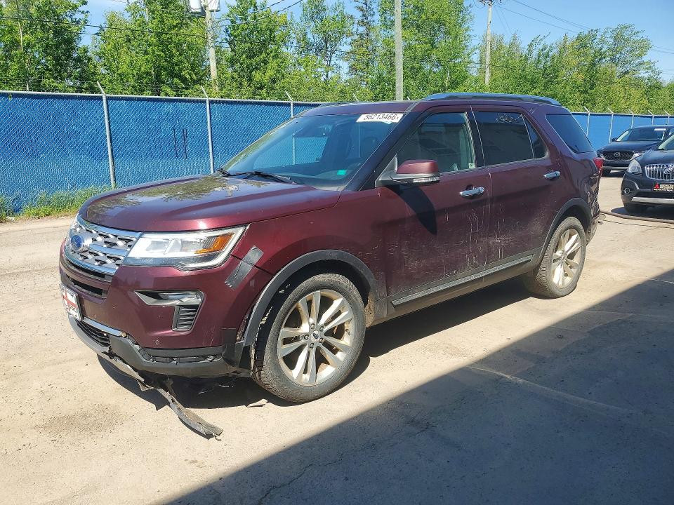 2018 Ford Explorer მანქანა იყიდება აუქციონზე, vin: 1FM5K8F84JGA38332, აუქციონის ნომერი: 56213466