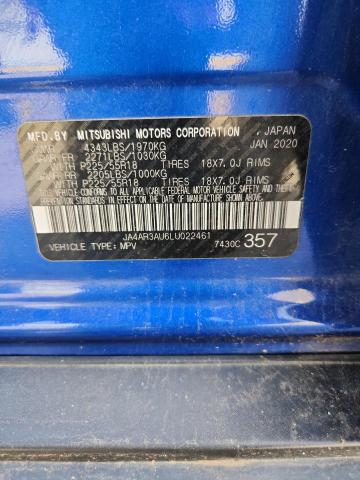 Aukcja sprzedaży 2020 Mitsubishi Outlander Sport, vin: JA4AR3AU6LU022461, numer aukcji: 57128436