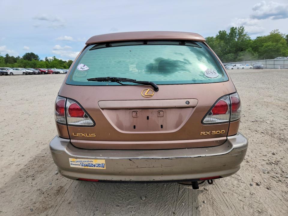 55758056 :رقم المزاد ، JT6HF10U2X0063502 vin ، 1999 Lexus Rx مزاد بيع