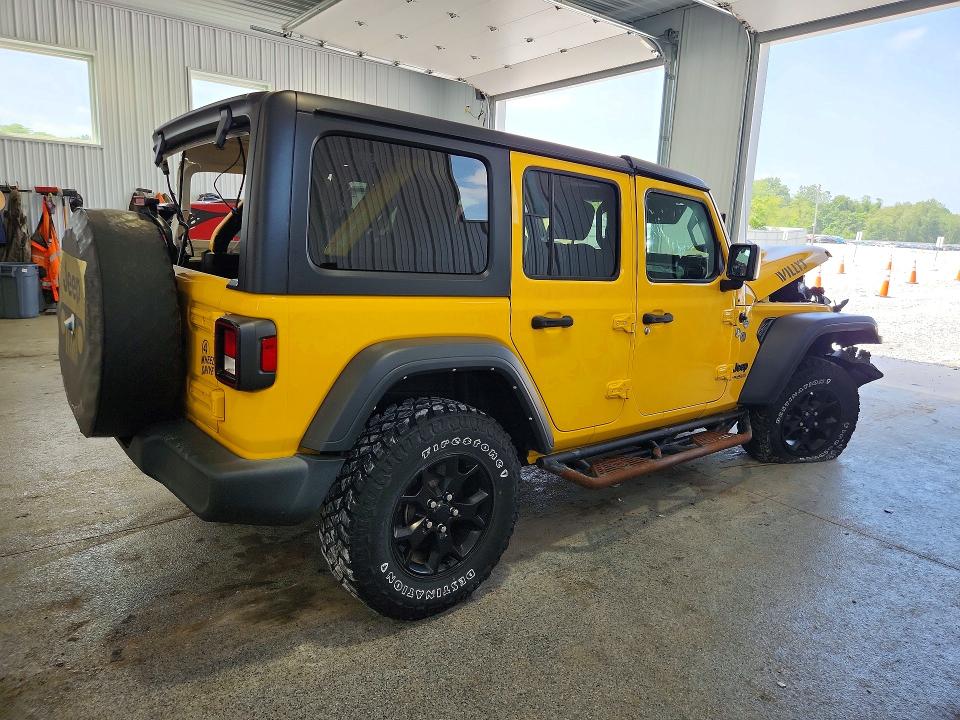 Aukcja sprzedaży 2021 Jeep Wrangler Unlimited, vin: 1C4HJXDG2MW518260, numer aukcji: 58646546