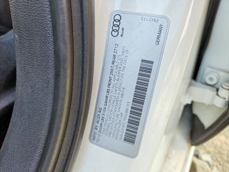 Продаж на аукціоні авто 2013 Audi A6, vin: WAUGFAFC7DN088703, номер лоту: 56460706