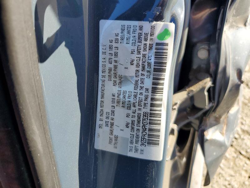Aukcja sprzedaży 2023 Mazda 3, vin: 3MZBPACM4PM375368, numer aukcji: 58292546