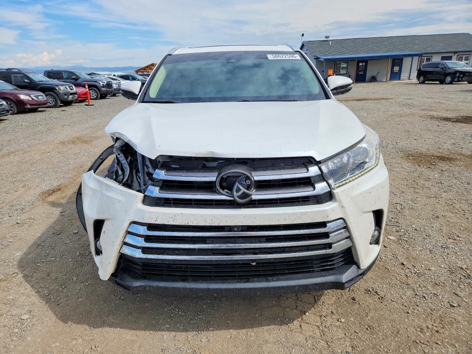 2017 Toyota Highlander მანქანა იყიდება აუქციონზე, vin: 5TDDZRFH8HS434183, აუქციონის ნომერი: 58622596