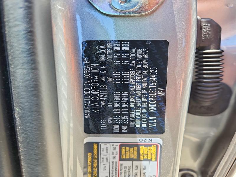 Продаж на аукціоні авто 2026 Kia Niro, vin: KNDCP3LE1T5344025, номер лоту: 59385536
