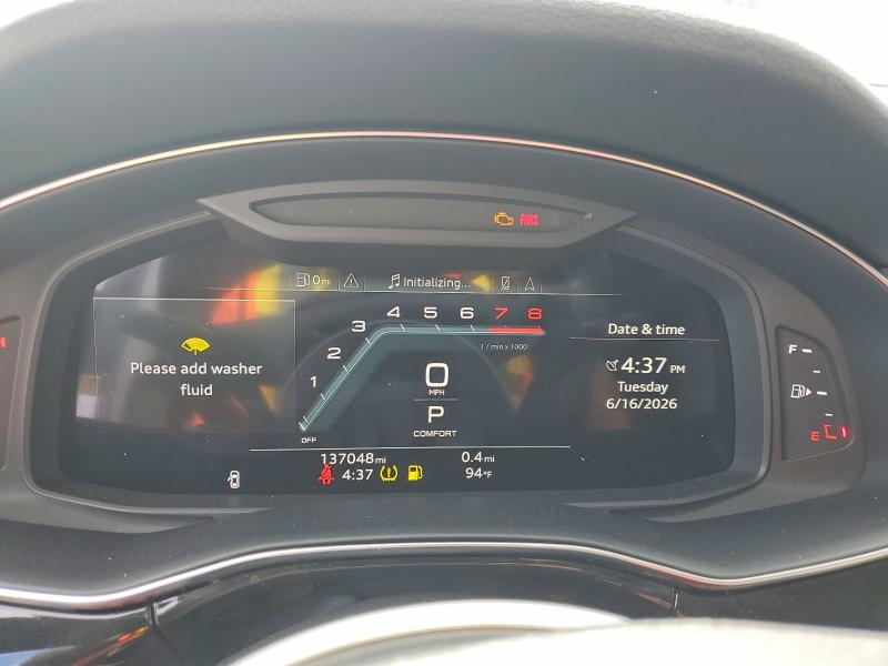 2022 Audi Q7 მანქანა იყიდება აუქციონზე, vin: WA1LXBF79ND006740, აუქციონის ნომერი: 57690636