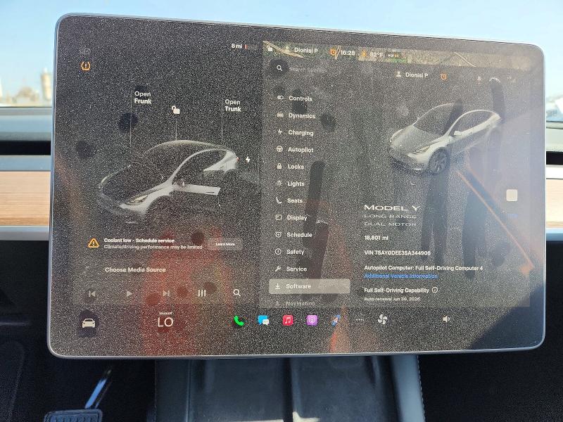 Продажа на аукционе авто 2025 Tesla Model Y, vin: 7SAYGDEE3SA344906, номер лота: 55529686
