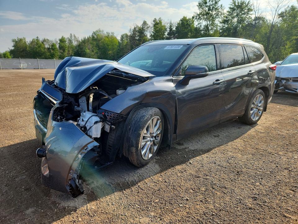 Продажа на аукционе авто 2021 Toyota Highlander, vin: 5TDDZRBH4MS159525, номер лота: 57881036