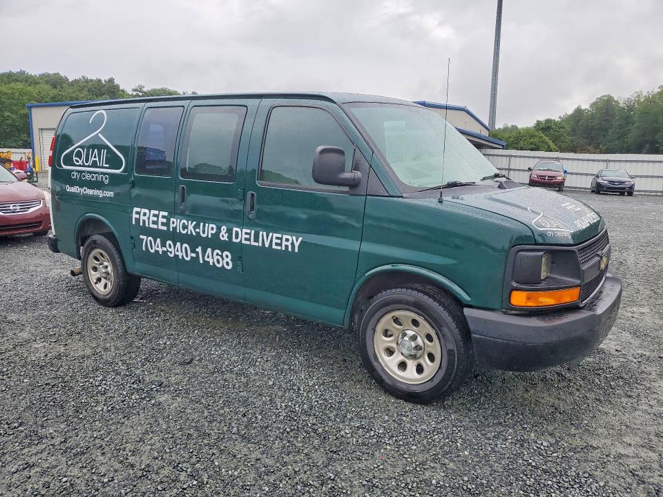 2013 Chevrolet Express G1500 მანქანა იყიდება აუქციონზე, vin: 1GCSGAFX6D1180292, აუქციონის ნომერი: 58961376