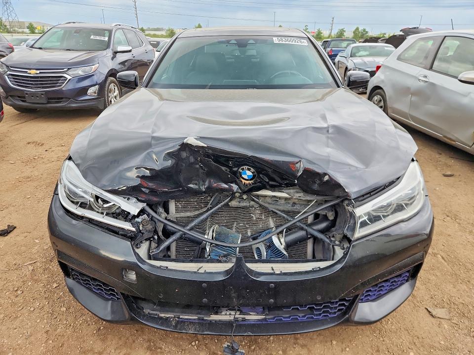 58360926 :رقم المزاد ، WBA7F2C57JG423678 vin ، 2018 Bmw 750 مزاد بيع
