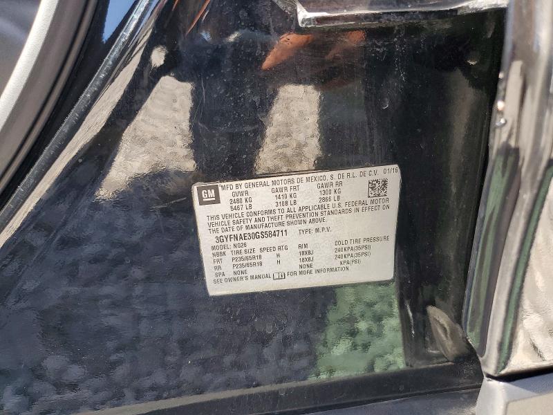 Aukcja sprzedaży 2016 Cadillac Srx, vin: 3GYFNAE30GS584711, numer aukcji: 55730546