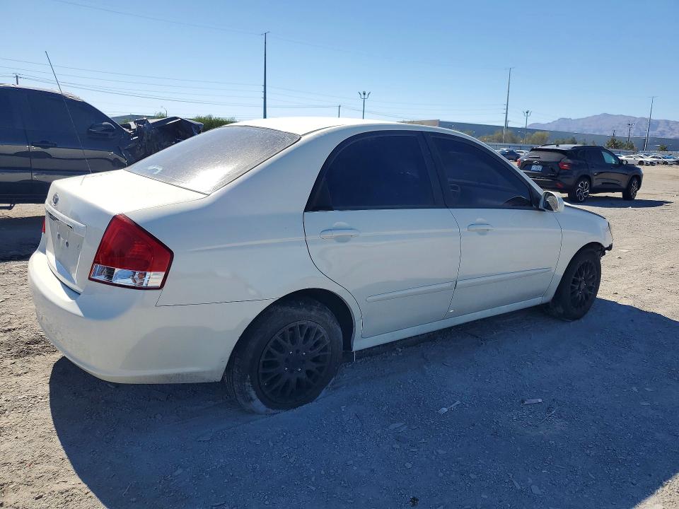 59191086 :رقم المزاد ، KNAFE122785584196 vin ، 2008 Kia Spectra مزاد بيع