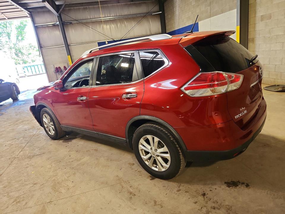 2016 Nissan Rogue მანქანა იყიდება აუქციონზე, vin: KNMAT2MV3GP667854, აუქციონის ნომერი: 58824426
