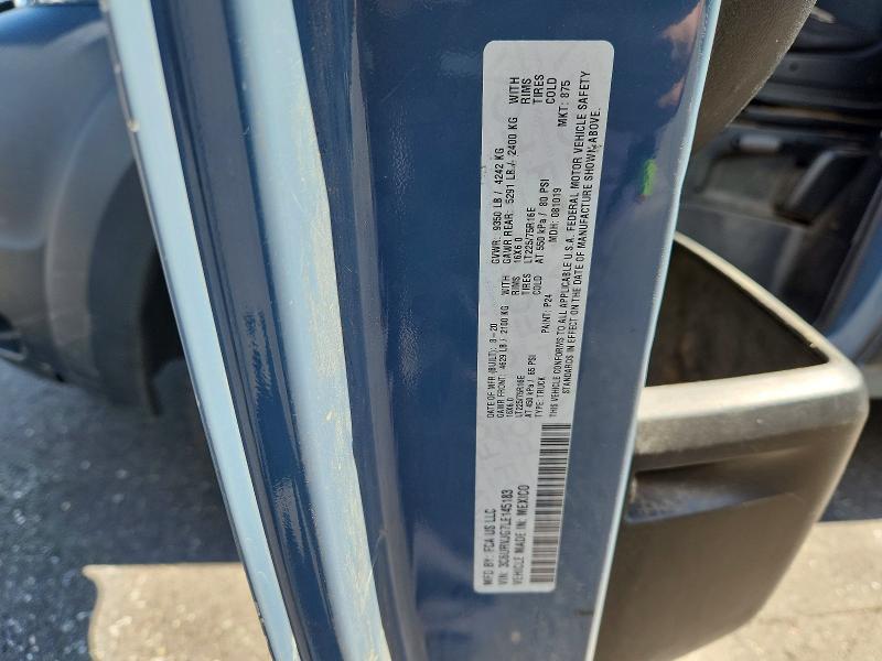 2020 Ram Promaster 3500 მანქანა იყიდება აუქციონზე, vin: 3C6URVJG7LE145183, აუქციონის ნომერი: 57156966