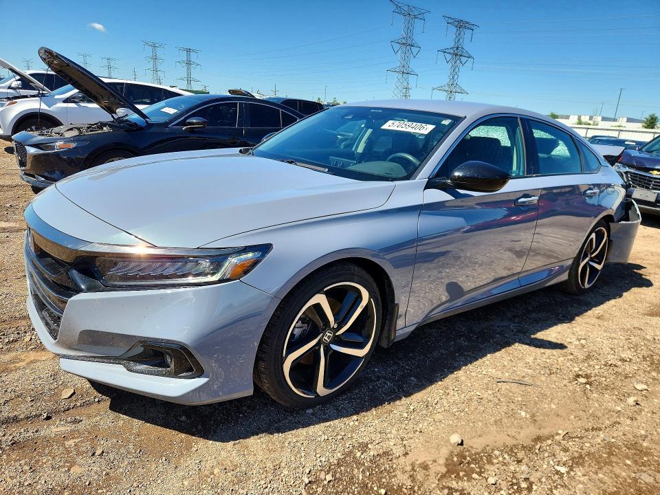 Продаж на аукціоні авто 2022 Honda Accord, vin: 1HGCV1F47NA090538, номер лоту: 57059406