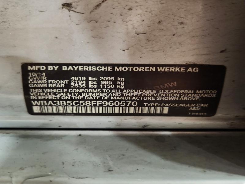 Продажа на аукционе авто 2015 Bmw 328, vin: WBA3B5C58FF960570, номер лота: 59575306