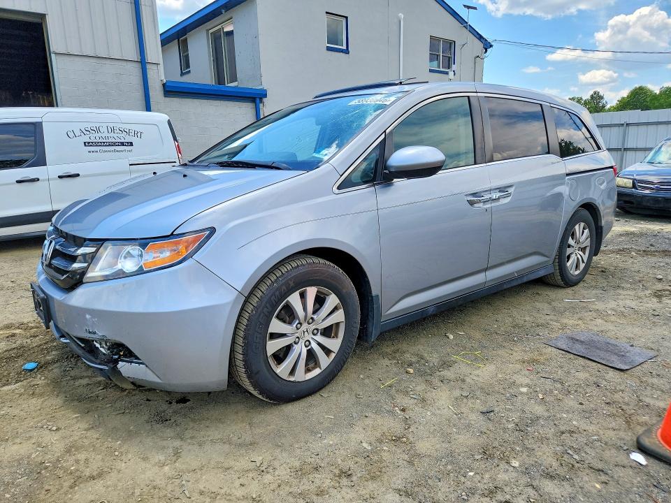 58930946 :رقم المزاد ، 5FNRL5H63GB105339 vin ، 2016 Honda Odyssey مزاد بيع