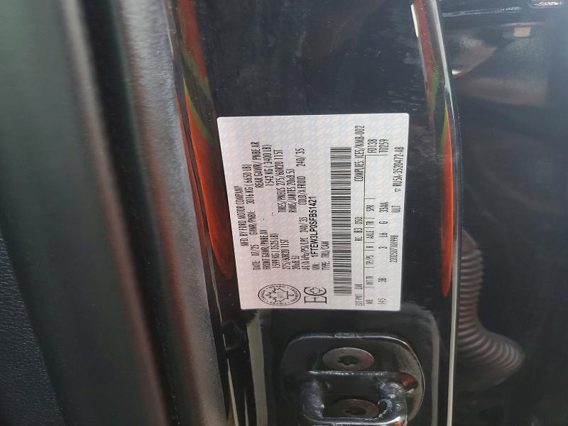 2025 Ford F150 მანქანა იყიდება აუქციონზე, vin: 1FTEW3LP0SFB51421, აუქციონის ნომერი: 56109376