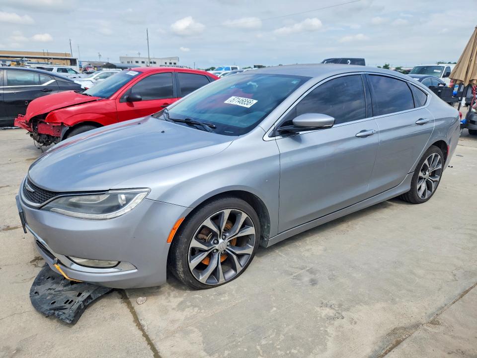2015 Chrysler 200 მანქანა იყიდება აუქციონზე, vin: 1C3CCCCG1FN501428, აუქციონის ნომერი: 57146856