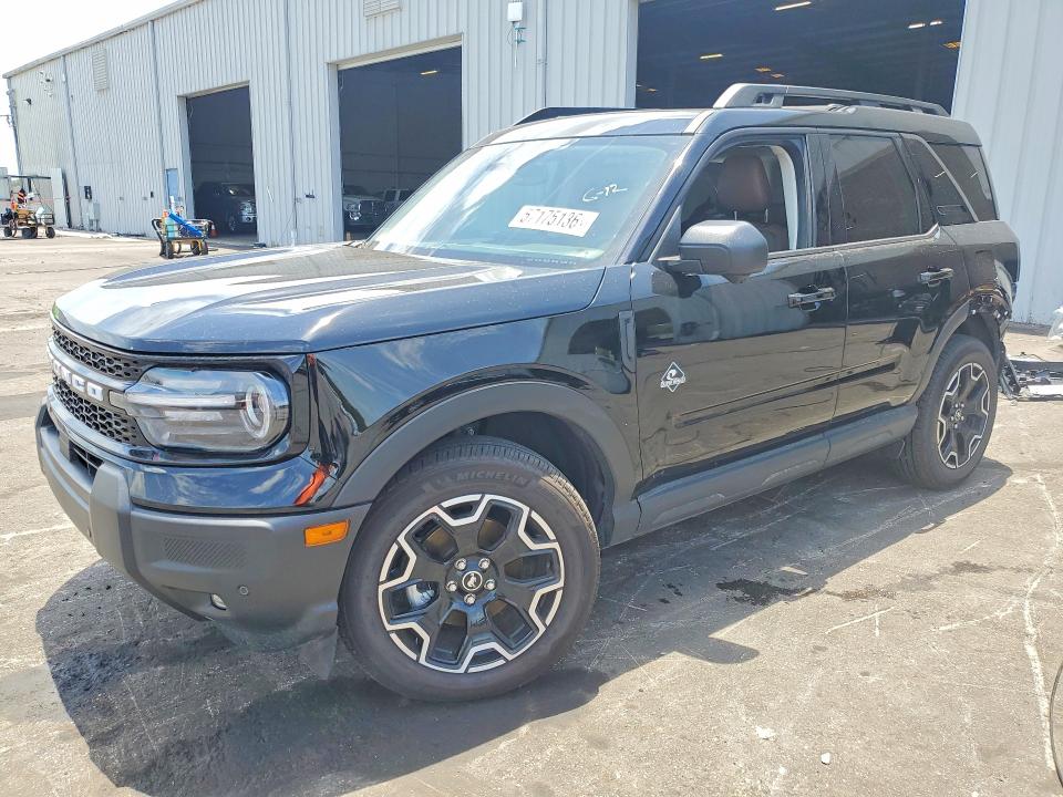 2025 Ford Bronco Sport მანქანა იყიდება აუქციონზე, vin: 3FMCR9CN8SRE94721, აუქციონის ნომერი: 57175136