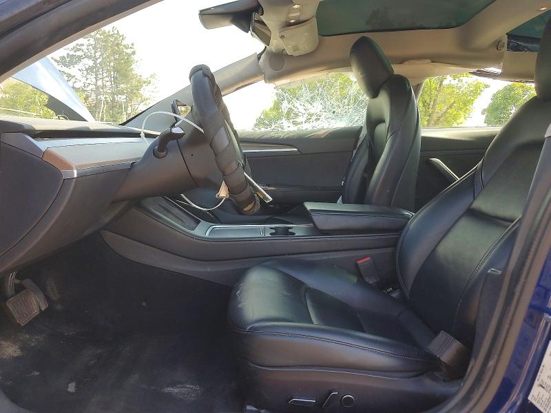 2022 Tesla Model 3 მანქანა იყიდება აუქციონზე, vin: 5YJ3E1EA1NF189028, აუქციონის ნომერი: 56251466