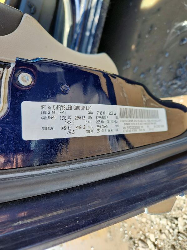 Продажа на аукционе авто 2012 Chrysler Town & Country, vin: 2C4RC1CG2CR233692, номер лота: 56330816