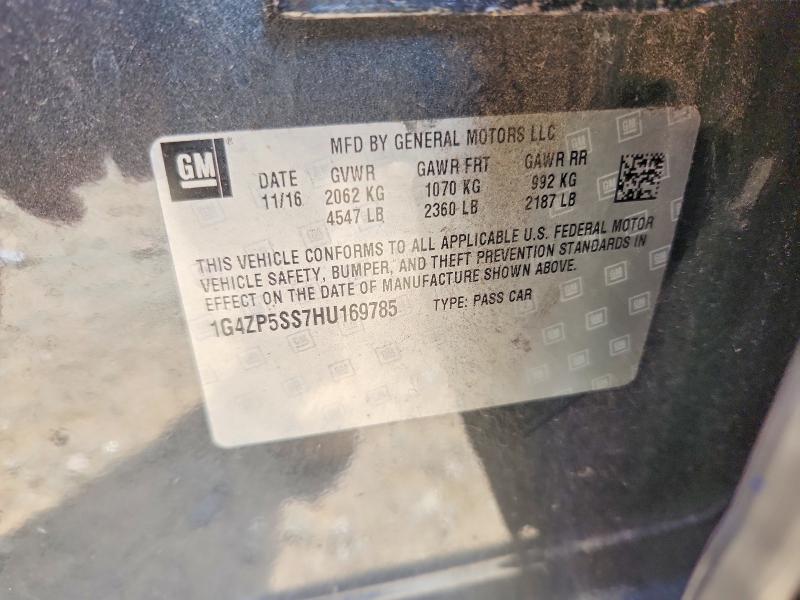 Продаж на аукціоні авто 2017 Buick Lacrosse, vin: 1G4ZP5SS7HU169785, номер лоту: 58879036