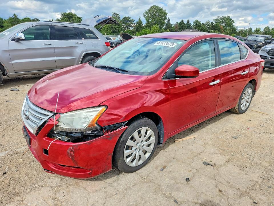 Продаж на аукціоні авто 2014 Nissan Sentra, vin: 3N1AB7AP2EL686235, номер лоту: 57377526