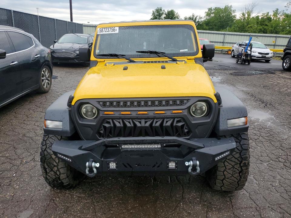 2021 Jeep Wrangler Unlimited მანქანა იყიდება აუქციონზე, vin: 1C4HJXDG0MW650756, აუქციონის ნომერი: 58723756
