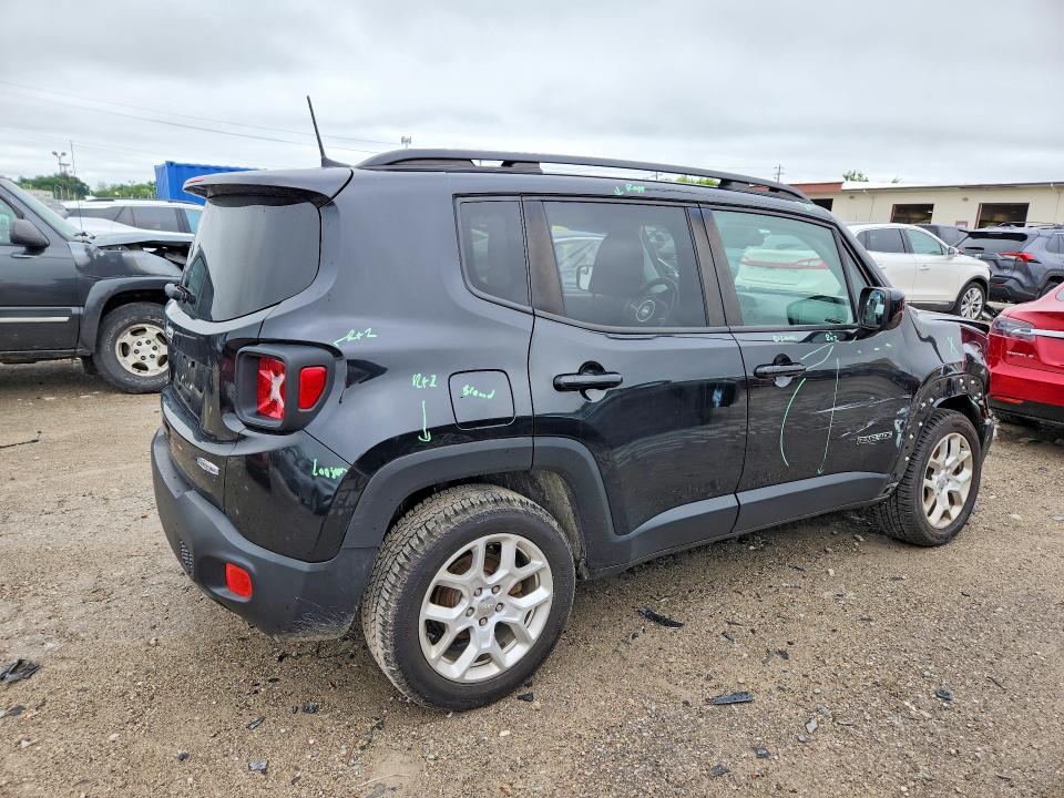 2018 Jeep Renegade მანქანა იყიდება აუქციონზე, vin: ZACCJBBB1JPH77710, აუქციონის ნომერი: 57817396