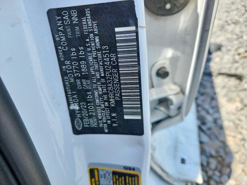 Продажа на аукционе авто 2023 Hyundai Venue, vin: KMHRC8A32PU244513, номер лота: 56328406