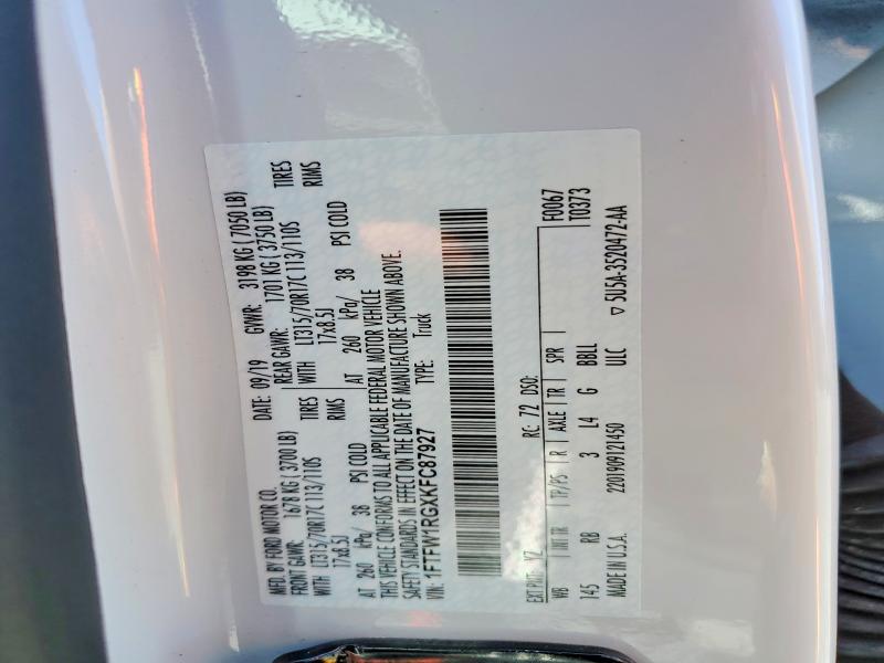 Продажа на аукционе авто 2019 Ford F150, vin: 1FTFW1RGXKFC87927, номер лота: 56627316