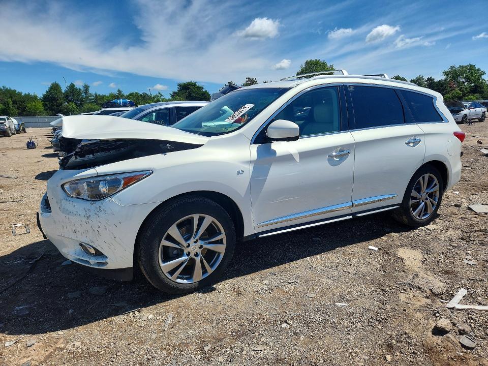 58505776 :رقم المزاد ، 5N1AL0MM2EC554652 vin ، 2014 Infiniti Qx60 مزاد بيع