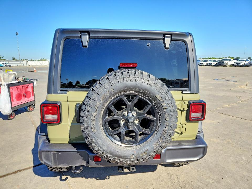 2025 Jeep Wrangler მანქანა იყიდება აუქციონზე, vin: 1C4PJXDG9SW650442, აუქციონის ნომერი: 54257236
