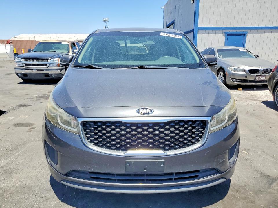 2016 Kia Sedona მანქანა იყიდება აუქციონზე, vin: KNDMB5C12G6089302, აუქციონის ნომერი: 57069896