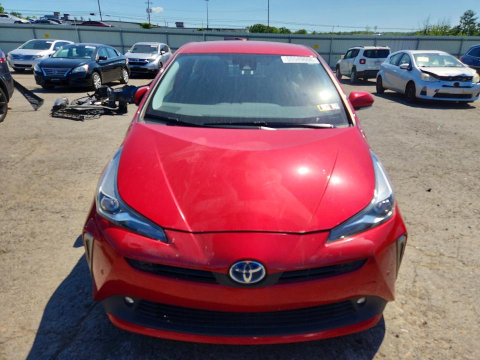 55549606 :رقم المزاد ، JTDL9MFU5N3037507 vin ، 2022 Toyota Prius مزاد بيع
