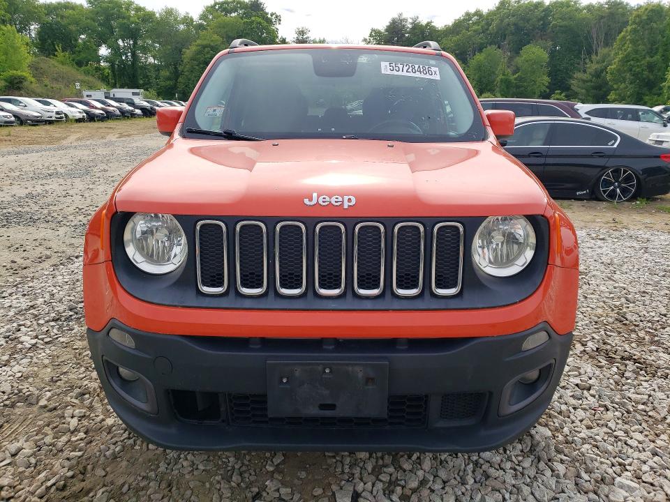 Продажа на аукционе авто 2015 Jeep Renegade, vin: ZACCJBBT1FPB92920, номер лота: 55728486