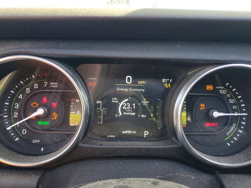 Продаж на аукціоні авто 2021 Jeep Wrangler Unlimited, vin: 1C4JJXR68MW674899, номер лоту: 56137876